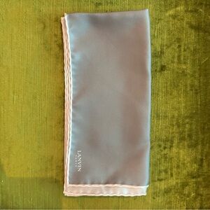 Lanvin BI Colour Silver/White Silk Accessory